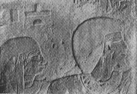 SEMNEFER AND HIS WIFE HOTEP-HERS.