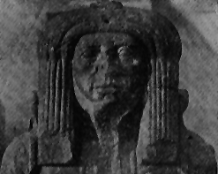 COLOSSAL HEAD OF A HYKSOS KING.