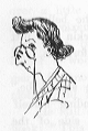 Profile of Solomon John and his singed nose.