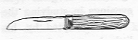 Pocket knife.