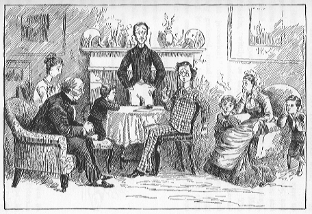 Group of people sitting in a formal room.