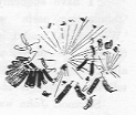 Assorted fireworks.