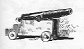 Truck with a cannon.