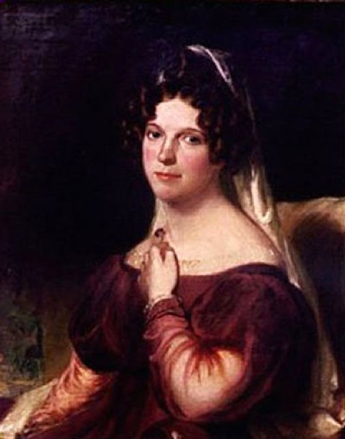 portrait of woman, head and shoulders