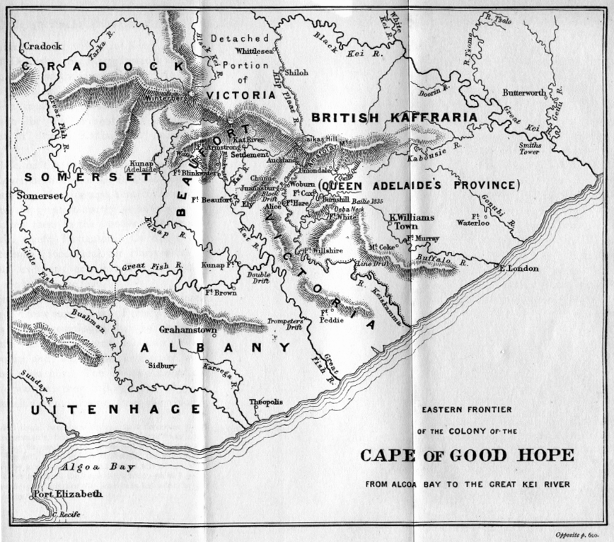 map of the Cape of Good Hope