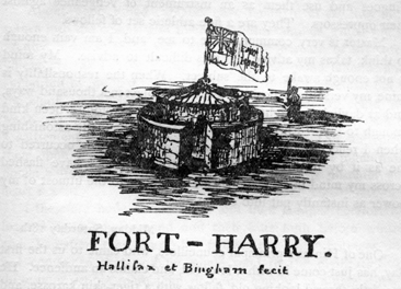 drawing of Fort Harry