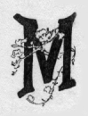 Vines. M (illuminated capital for my)