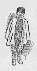 Man wearing jacket and hat.